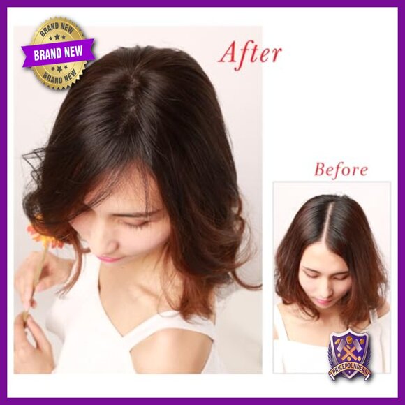 Real Human Hair Topper Hand Tied Double Mono Top for Thinning Hair main image 6